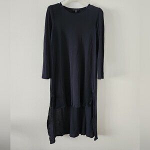 COS | Hi lo tunic top black sz XS